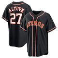 Houston Astros #27 Jose Altuve 2026 Black Jereymy Out Stitched Jersey