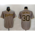 Pittsburgh Pirates #30 Paul Skenes Grey Jereymy Stitched Jersey