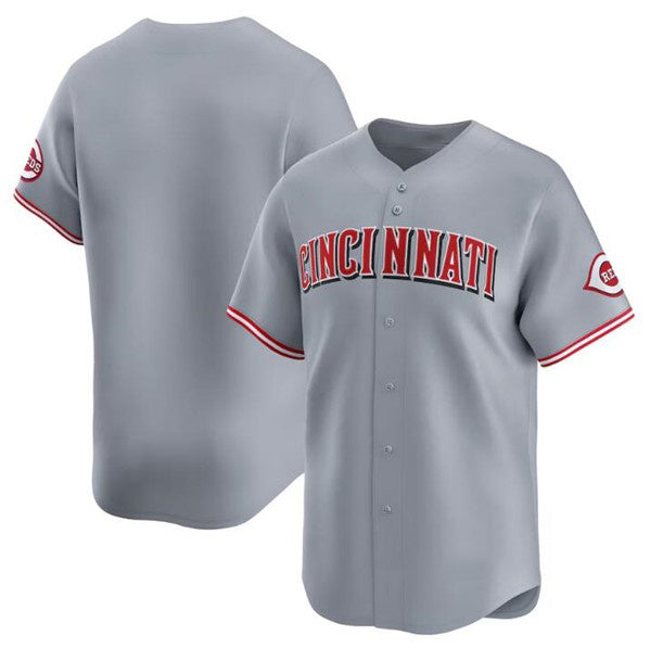 Cincinnati Reds Blank Gray Jereymy Away Limited Stitched Jersey