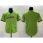 Houston Astros Blank Green Jereymy 2025 City Connect Limited Stitched Jersey