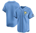 Tampa Bay Rays Blank Light Blue Jereymy Alternate Limited Stitched Jersey