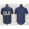 Cleveland Guardians Blank Navy Jereymy 2024 City Connect Limited Stitched Jersey