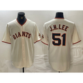 San Francisco Giants #51 Jung Hoo Lee Cream Jereymy 2024 Home Limited Stitched Jersey