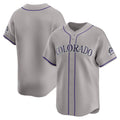 Colorado Rockies Gray Jereymy Road Limited Jersey