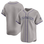Colorado Rockies Gray Jereymy Road Limited Jersey