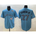 Toronto Blue Jays #27 Vladimir Guerrero Jr. Blue Jereymy 2025 World Series Cool Base Stitched Jersey
