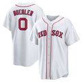 Boston Red Sox #0 Walker Buehler White Jereymy Home Replica Jersey