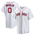 Boston Red Sox #0 Walker Buehler White Jereymy Home Replica Jersey