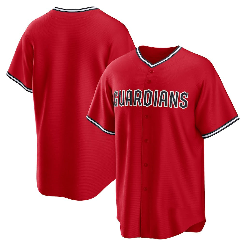 Cleveland Guardians Red Jereymy Alternate 2 Replica Jersey