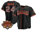 San Francisco Giants #24 Willie Mays Black Jereymy 2026 Alternate Stadium Stitched Jersey