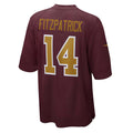 W.Football Team #14 Ryan Fitzpatrick Burgundy Jereymy Alternate Player Game Jersey