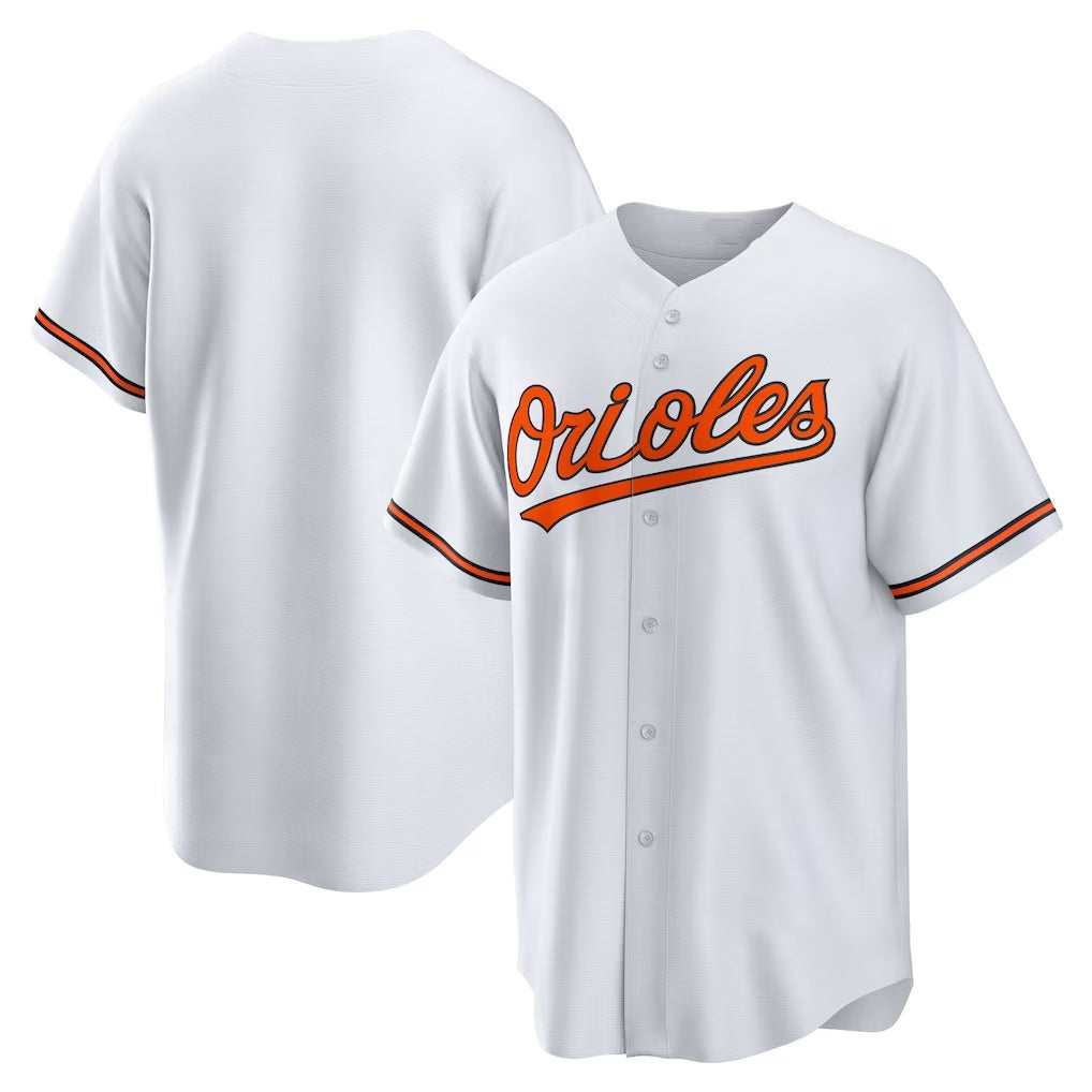 Baltimore Orioles White Jereymy Home Replica Team Jersey