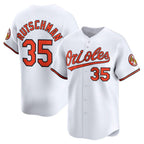 Baltimore Orioles #35 Adley Rutschman White Jereymy Home Limited Player Jersey