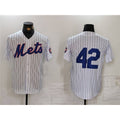 New York Mets #42 Jackie Robinson White Jereymy Cool Base Stitched Jersey