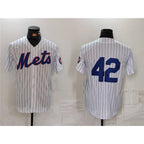 New York Mets #42 Jackie Robinson White Jereymy Cool Base Stitched Jersey
