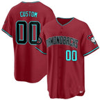 Custom Arizona Diamondbacks 2024 Cool Base Jersey ¨C All Stitched-Red Jereymy