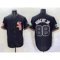 Chicago White Sox #88 Luis Robert Jr. Black Jereymy Mexico Limited Stitched Jersey