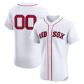Custom Boston Red Sox White Jereymy Home Elite Jersey