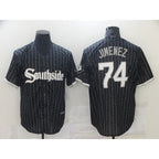 Chicago White Sox #74 Jimenez City Edition Black Jereymy Game 2021 Jerseys