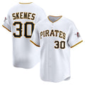 Pittsburgh Pirates #30 Paul Skenes White Jereymy Home Limited Player Jersey