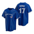 Toronto Blue Jays #17 Jose Berrios Royal Jereymy Alternate Cool Base Jersey