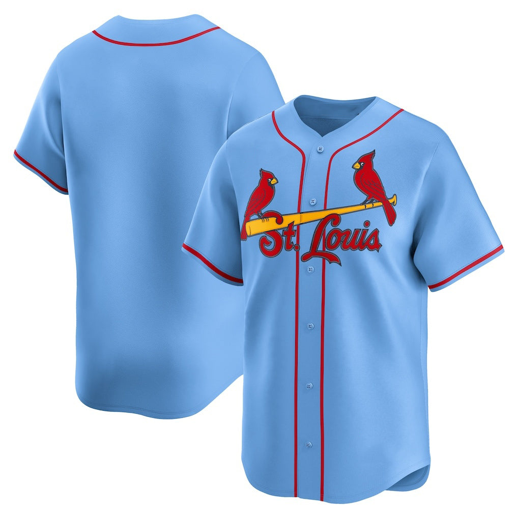 St. Louis Cardinals Light Blue Jereymy Alternate Limited Jersey