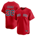 Boston Red Sox #36 Triston Casas Player Red Jereymy Limited Home Game Stitched Jerseys1
