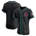 Arizona Diamondbacks Black Jereymy Limited Limited Elite Home Game Blank Player Stitched Jerseys