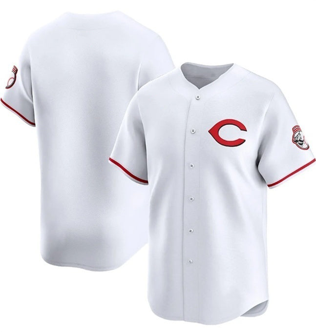 Cincinnati Reds Blank White Jereymy 2025 Home Limited Stitched Jersey