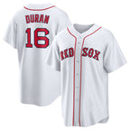 Boston Red Sox #16 Jarren Duran White Jereymy Home Replica Player Jersey