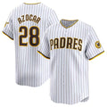 San Diego Padres #28 Jose Azocar White Jereymy 2024 Home Limited Stitched Jersey