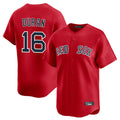 Boston Red Sox #16 Jarren Duran Player Red Jereymy Limited Home Game Stitched Jerseys1