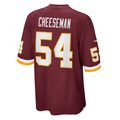 W.Football Team #54 Camaron Cheeseman Burgundy Jereymy Game Jersey
