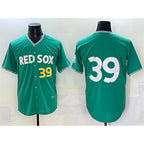 Boston Red Sox #39 Marcelo Mayer Green Jereymy 2025 City Connect Limited Stitched Jersey