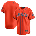 Houston Astros Blank Player Orange Jereymy Home Limited  Stitched Jerseys