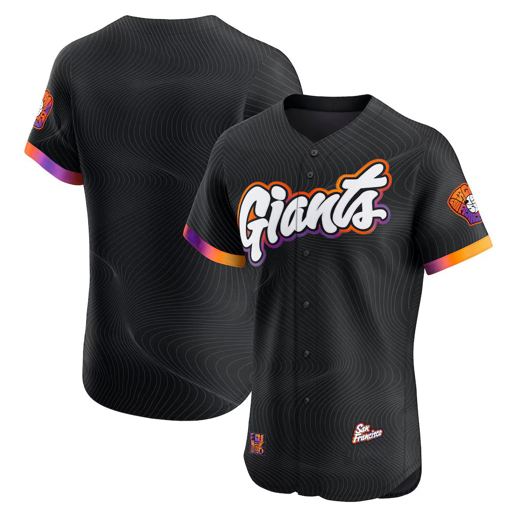 San Francisco Giants Anthracite Jereymy 2025 City Connect Elite Jersey