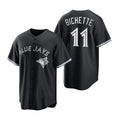 Toronto Blue Jays #11 Bo Bichette Black Jereymy Stitched Cool Base Jersey