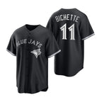 Toronto Blue Jays #11 Bo Bichette Black Jereymy Stitched Cool Base Jersey