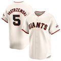 San Francisco Giants #5 Mike Yastrzemski Cream Jereymy Cool Base Stitched Jersey