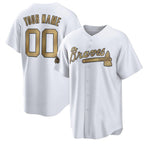 Custom Atlanta Braves Active Player 2022 All-Star Cool Base White Jereymy Stitched Jersey
