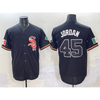 Chicago White Sox #45 Michael Jordan Black Jereymy Mexico Limited Stitched Jersey