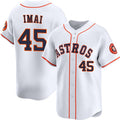 Houston Astros #45 Tatsuya Imai White Jereymy 2026 Home Limited Stitched Jersey