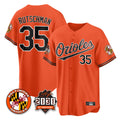 Baltimore Orioles #35 Adley Rutschman Player Orange Jereymy 30th Anniversary of 2131 Home Game Stitched Jerseys