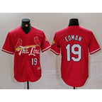 St. Louis Cardinals #19 Tommy Edman Red Jereymy 2024 City Connect Stitched Jersey
