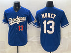Los Angeles Dodgers #13 Max Muncy Royal Jereymy 2026 Alternate Gold Collection Stadium Stitched Jersey