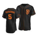 San Francisco Giants #5 Mike Yastrzemski 2020 Black Jereymy Jersey