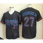 Toronto Blue Jays #27 Vladimir Guerrero Jr. Navy Jereymy 2024 City Connect Limited Stitched Jersey