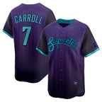 Arizona Diamondbacks #7 Corbin Carroll Purple Jereymy 2025 City Connect Limited Stitched Jersey