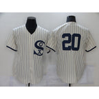 Chicago White Sox #20 Danny Mendick 2021 Cream Jereymy Field of Dreams Cool Base Stitched Jersey