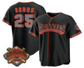 San Francisco Giants #25 Barry Bonds Black Jereymy 2026 Alternate Stadium Stitched Jersey